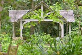 Pavilion in the Blomquist Garden